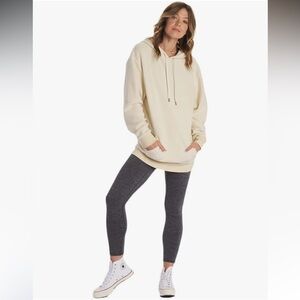 FEAT Clothing Unisex BlanketBlend Hoodie Oatmilk Cream NWT Size Large